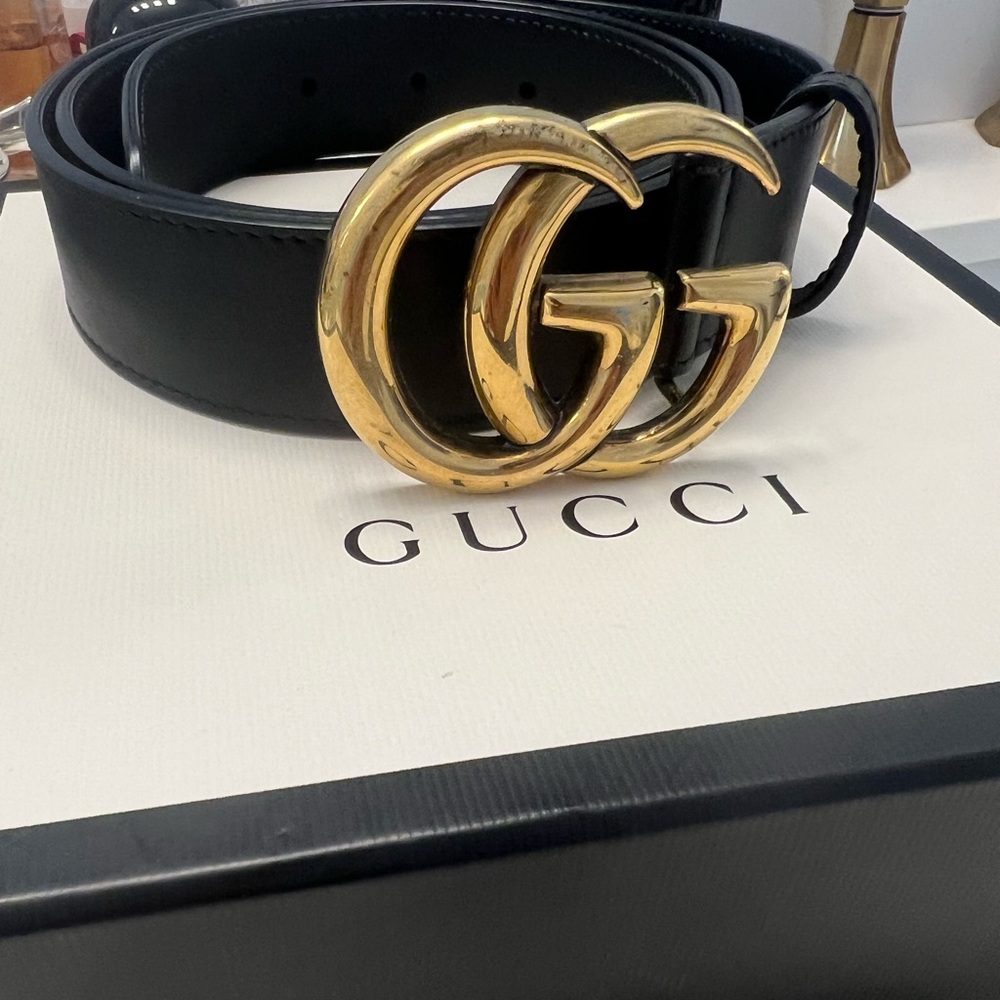 Gucci Marmont Wide Belt